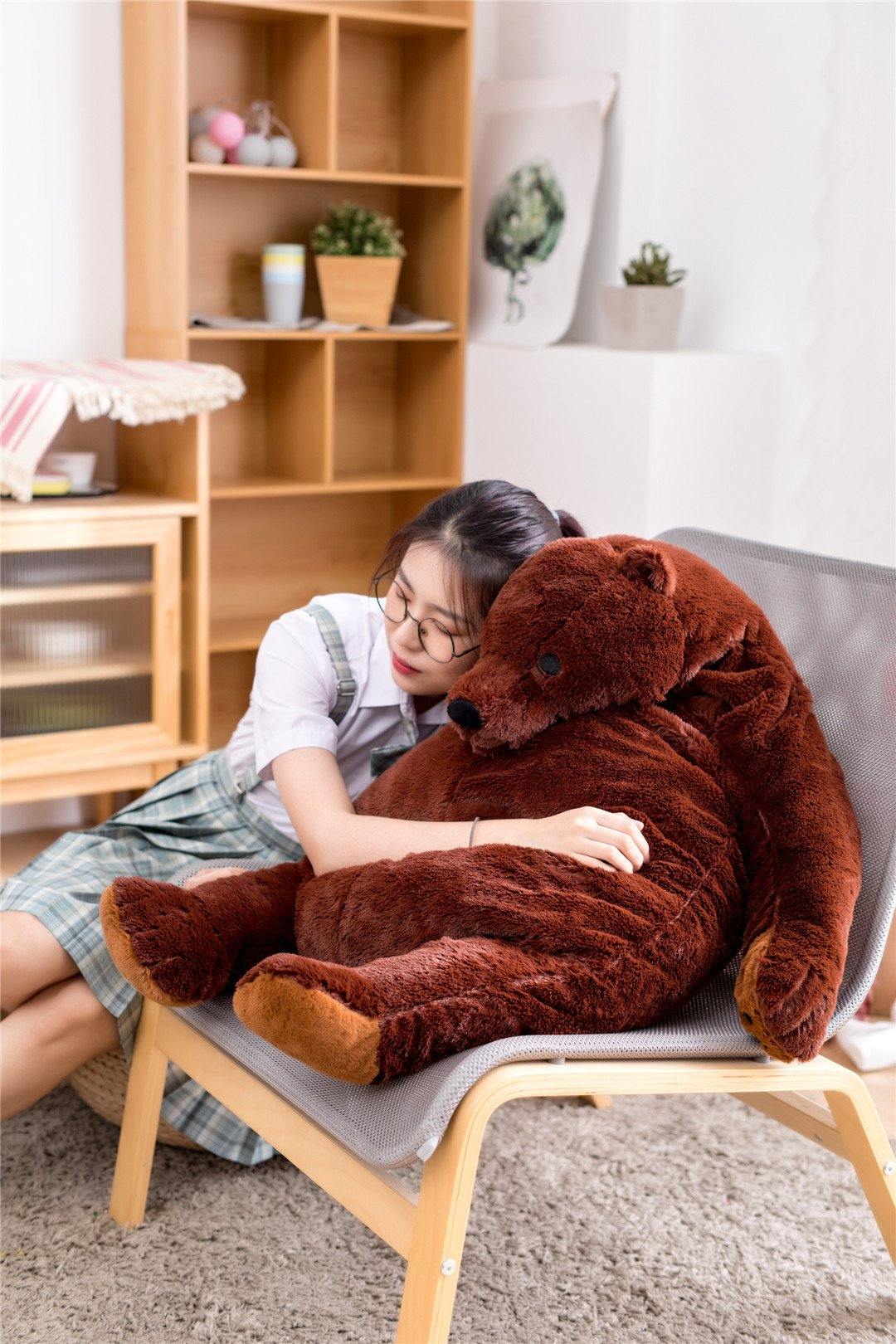CuddleLounge™ - Plush Bear Pillow