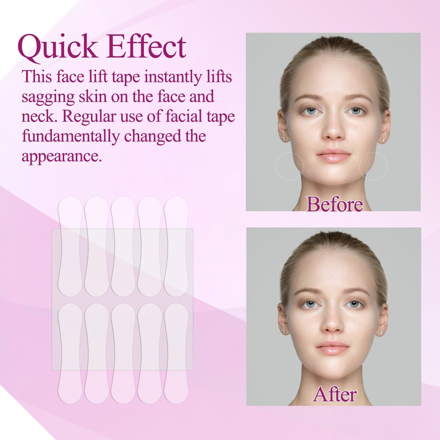InvisiLift™ - Face Lifting Tape