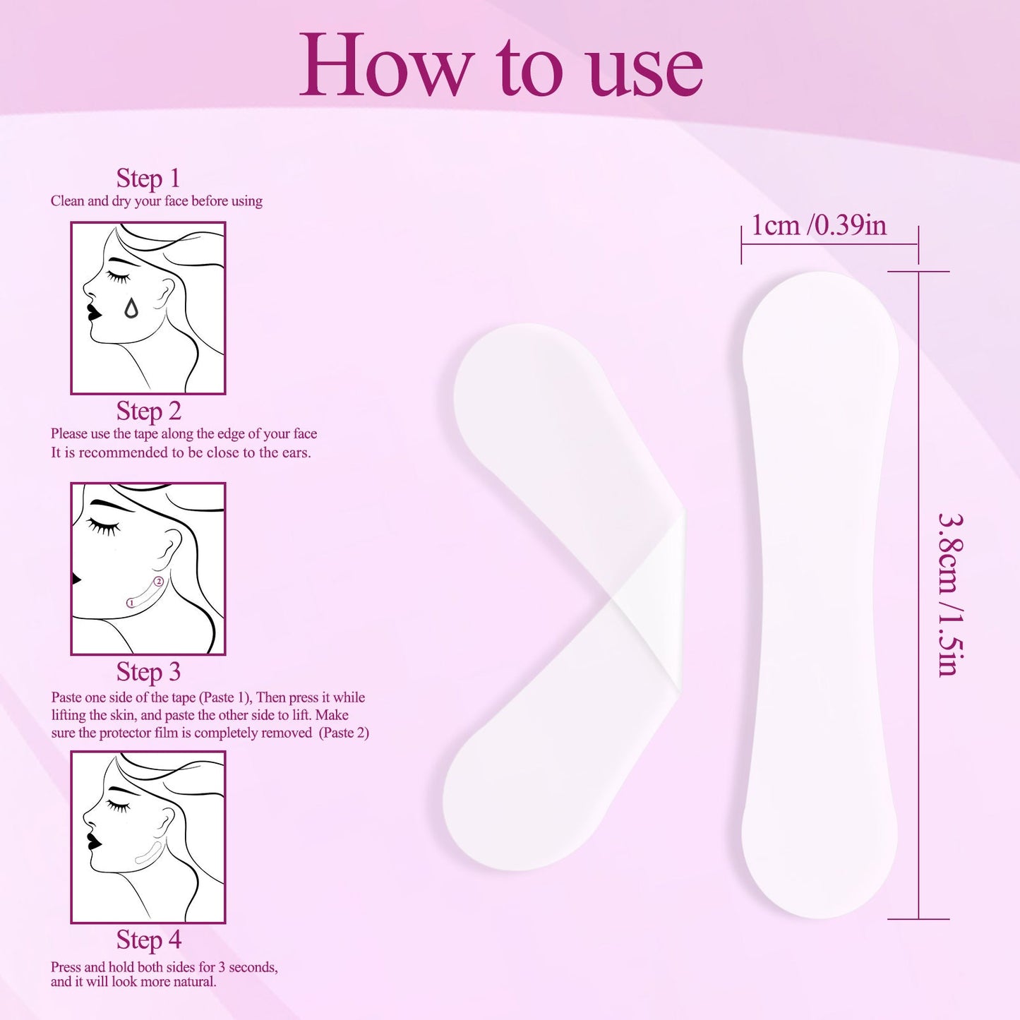 InvisiLift™ - Face Lifting Tape