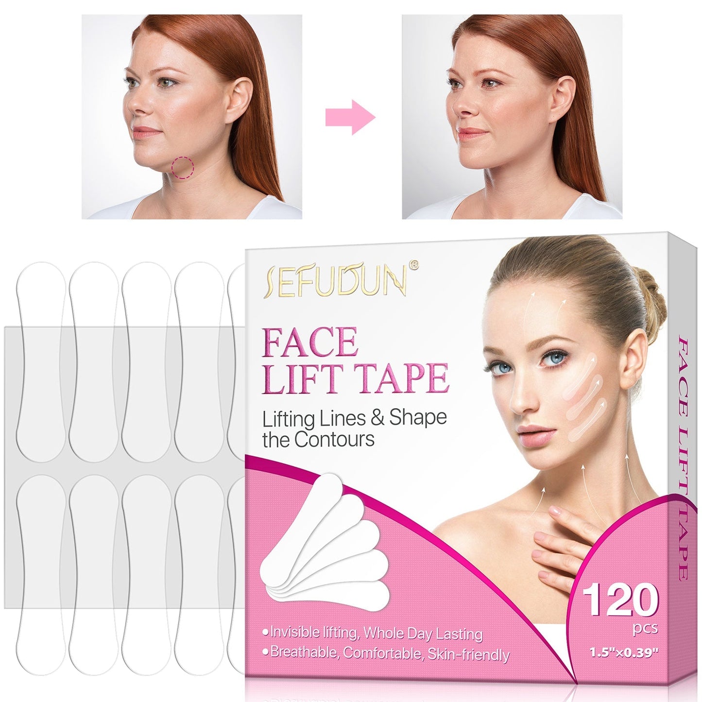 InvisiLift™ - Face Lifting Tape