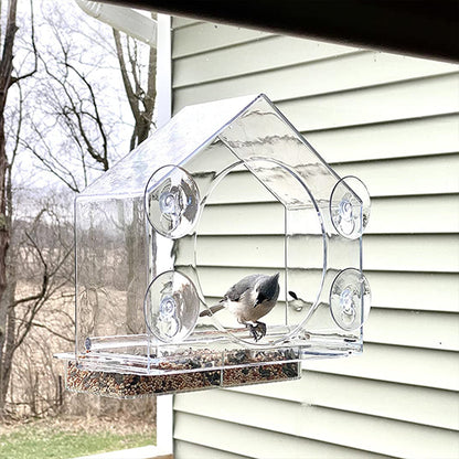 BirdTV™ Window Bird Feeder