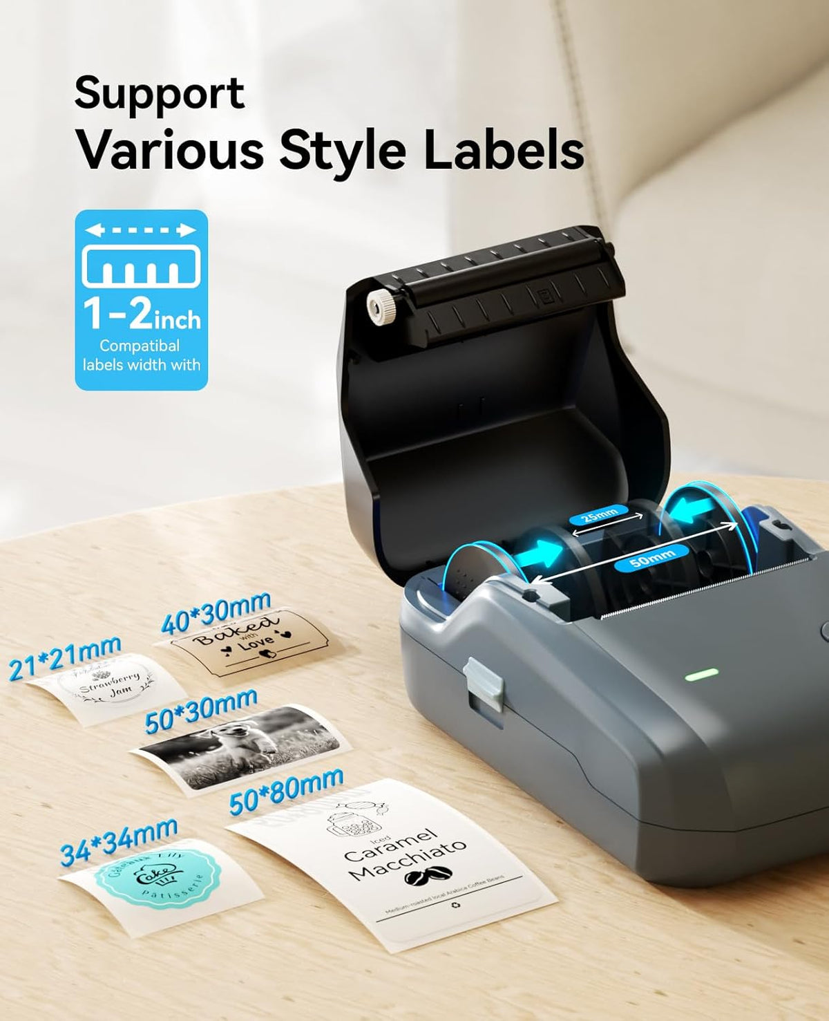 BakeTag Pro - 2-Inch Bluetooth