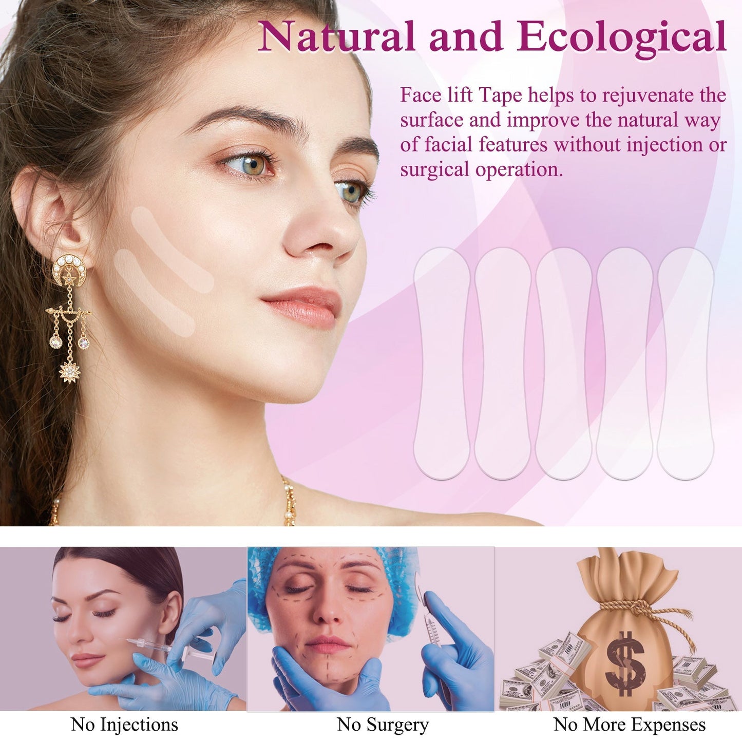 InvisiLift™ - Face Lifting Tape