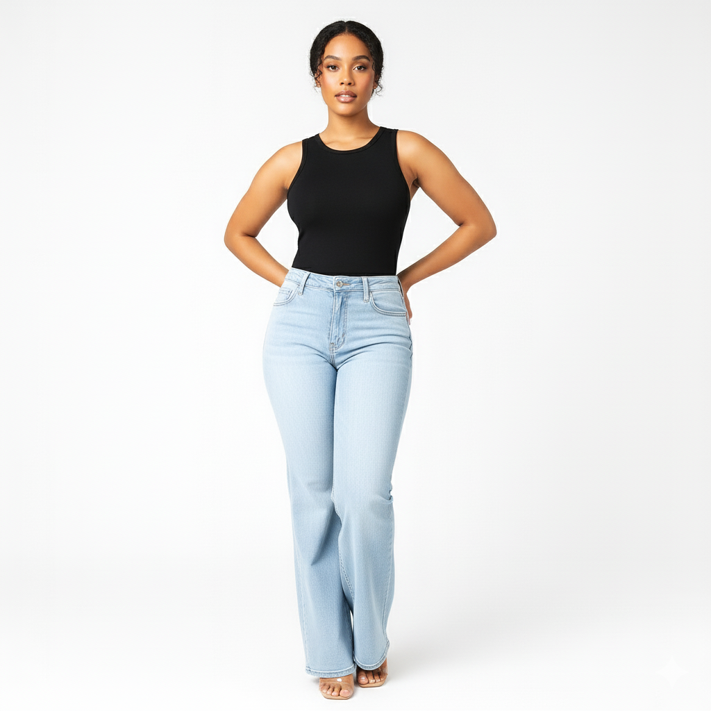 High-Rise Stretch Jean