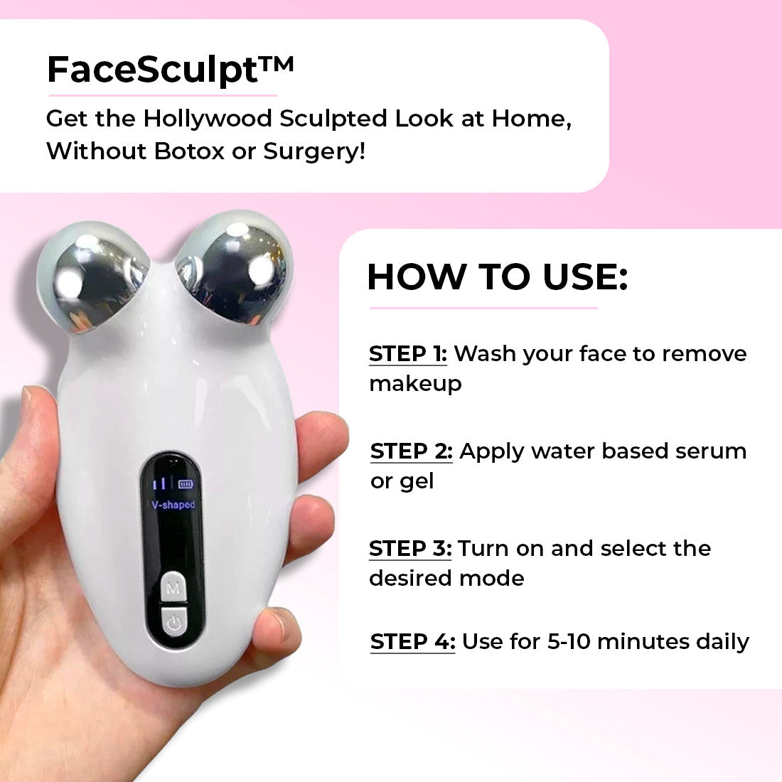 VivaLift™ - Microcurrent Face Sculptor