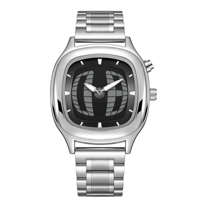 RetroPulse™ - Vintage Steel Watch