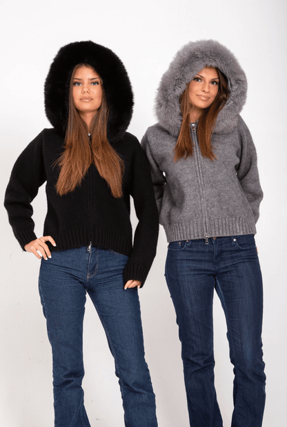 The Arctic Luxe Knit Jacket