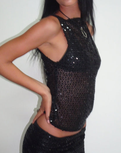 Moonlit Mirage Top