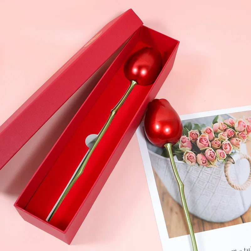 Eternal Rose with Surprise Necklace