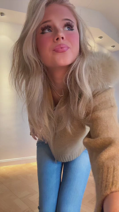 The Arctic Luxe Knit Jacket