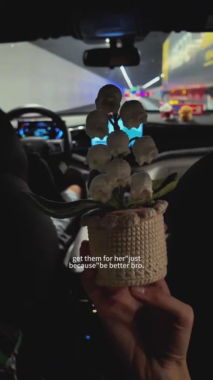 LumiBloom Floral Crochet Lamp demo